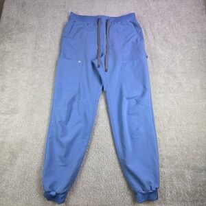 Fabletics Women's On Call Scrub Joggers‎ Blue Size M Cargo Medical Vet Tech